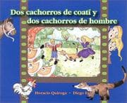 Tapa de Dos Cachorros De Coati Y Dos Cachorros De Hombre