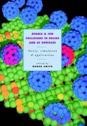 Tapa de Atomic and Ion Collisions in Solids and at Surfaces