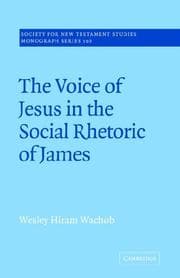 Tapa de The Voice of Jesus in the Social Rhetoric of James