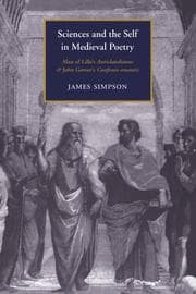 Tapa de Sciences and the Self in Medieval Poetry