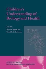 Tapa de Children's Understanding of Biology and Health