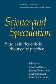 Tapa de Science and Speculation