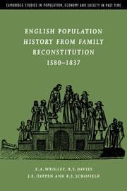 Tapa de English population history from family reconstitution