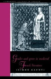 Tapa de Gender and Genre in Medieval French Literature (Cambridge Studies in French)