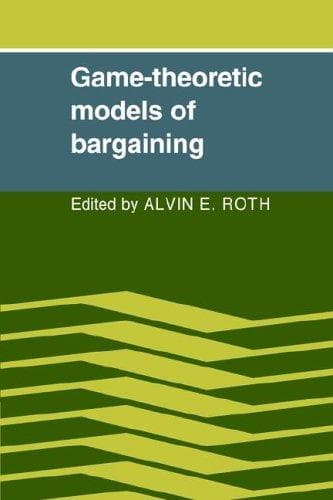 Tapa de Game-Theoretic Models of Bargaining