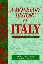 Tapa de A monetary history of Italy