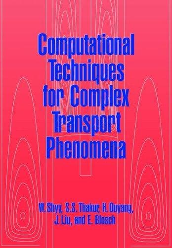 Tapa de Computational techniques for complex transport phenomena