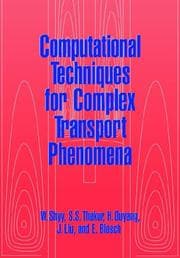 Tapa de Computational techniques for complex transport phenomena