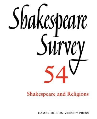 Tapa de Shakespeare Survey