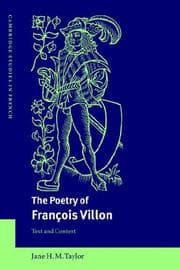 Tapa de The Poetry of François Villon
