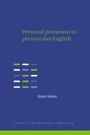 Tapa de Personal Pronouns in Present-Day English (Studies in English Language)