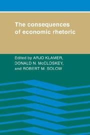 Tapa de The Consequences of economic rhetoric