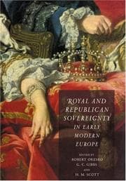 Tapa de Royal and republican sovereignty in early modern Europe