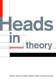 Tapa de Heads in Grammatical Theory