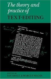 Tapa de Theory and Practice of Text-Editing