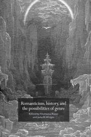 Tapa de Romanticism, History, and the Possibilities of Genre