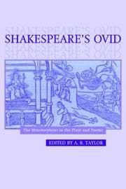 Tapa de Shakespeare's Ovid