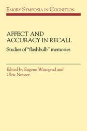 Tapa de Affect and accuracy in recall