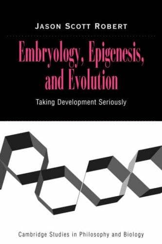 Tapa de Embryology, Epigenesis and Evolution