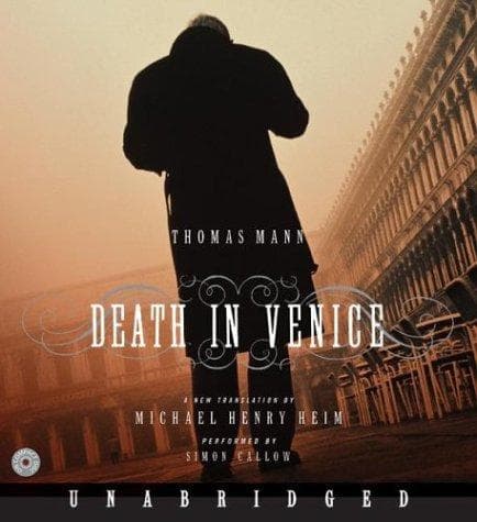 Tapa de Death in Venice CD