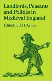 Tapa de Landlords, Peasants and Politics in Medieval England (Past and Present Publications)