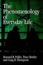 Tapa de The phenomenology of everyday life