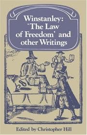 Tapa de Winstanley 'The Law of Freedom' and other Writings (Past and Present Publications)