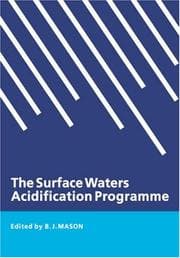 Tapa de The Surface Waters Acidification Programme
