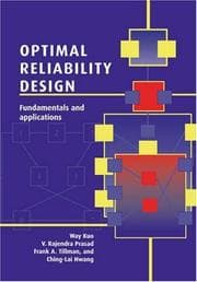 Tapa de Optimal Reliability Design