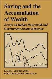 Tapa de Saving and the Accumulation of Wealth
