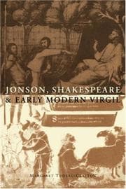 Tapa de Jonson, Shakespeare and Early Modern Virgil
