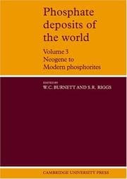 Tapa de Phosphate Deposits of the World Vol. 3