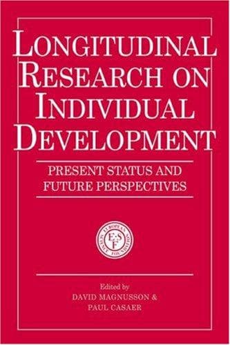 Tapa de Longitudinal Research on Individual Development