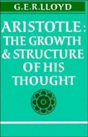 Tapa de Aristotle: the growth and structure of his thought