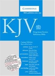 Tapa de KJV Cameo Reference Edition