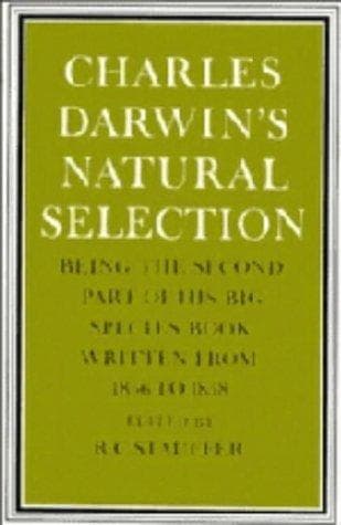 Tapa de Charles Darwin's natural selection