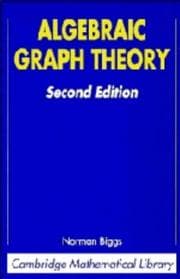 Tapa de Algebraic graph theory