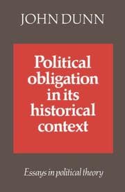 Tapa de Political obligation in its historical context