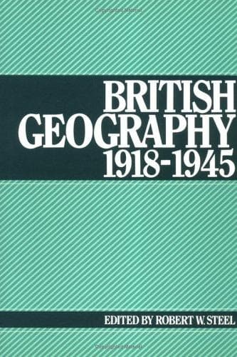 Tapa de British Geography 19181945