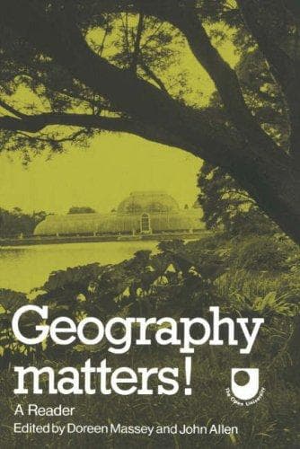 Tapa de Geography Matters!