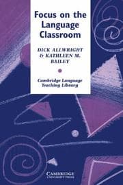 Tapa de Focus on the language classroom