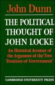 Tapa de The Political Thought of John Locke