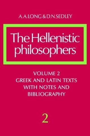 Tapa de Hellenistic Philosophers Vol. 2