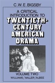 Tapa de A Critical Introduction to Twentieth-Century American Drama