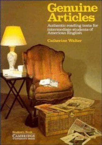 Tapa de Genuine Articles Student's book