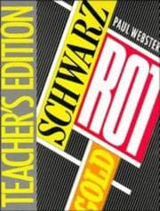 Tapa de Schwarz Rot Gold Teacher's book (Cambridge Educational)