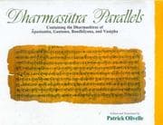 Tapa de Dharmasutra Parallels (Sources of Ancient Indian Law S.) (Sources of Ancient Indian Law)