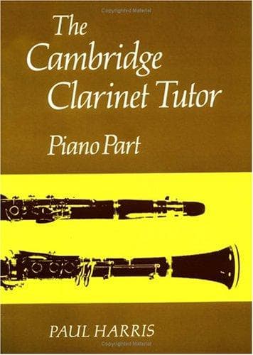 Tapa de The Cambridge Clarinet Tutor