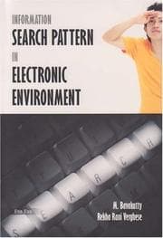 Tapa de Information search pattern in electronic environment