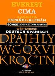 Tapa de Diccionario Español - Aleman / Deutsch - Spanisch